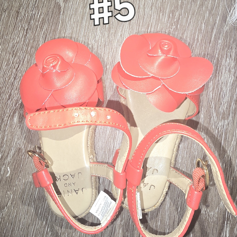 Kids Red Sandals